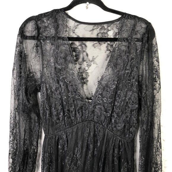 Baltic Born Black Lace Maxi Dress - Picture 9 of 16